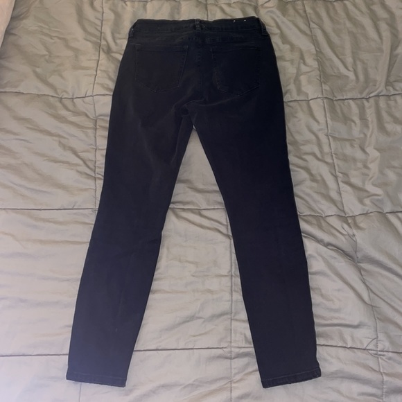 Black Mid Grazer Skinny Jeans - Picture 3 of 3